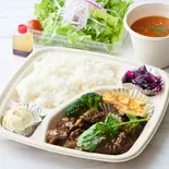 牛バラ肉のシェリー煮込み(スープ、サラダ付き)（Iron Base）