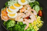 エビ＆卵サラダ【Shrimp＆egg salad】（【ヘルシーだけどボリューム満点 サラダ】Healthy life）