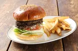 double burger ダブルバーガー 【フレンチフライ付】(ARMS TAKEOUT & DELIVERY)