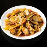 あさりの四川風炒め（中華料理上海亭 木場店）