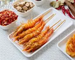 秘伝の辛海老、椒盐虾 5本（好美味 麻辣湯 御徒町本店）