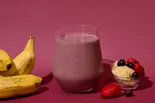 アサイーバナナベリースムージー 500ml - Acai Banana Berry Smoothie -（【理想の自分へ】まめたまのアサイーボウル 与野東店）