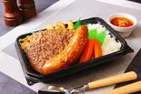 BIGハンバーグ＆BIGウインナー弁当（やりすぎハンバーグ今福西1丁目店）
