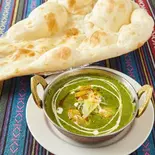 ホウレンソウチキンカレーセット Spinach ＆ Chicken Curry set（ナマステナンガルNamaste Nanghar）