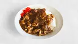 豚モツカレー（喫茶お食事のたけ川）
