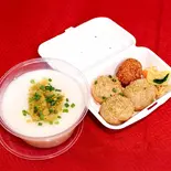 中華粥セットB（孫ちゃん上海焼き小籠包 高円寺店）
