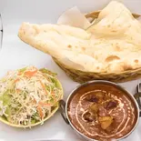 Bセット カレー＆チキンティッカセット Curry ＆ Chicken Tikka Set（ネパメン）