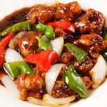 黒酢の酢豚 (黑醋咕老肉)Black Vinegar Pork(チャイナ厨房 亀戸駅前店)