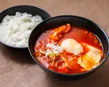 ヤンニョムチキンスンドゥブ(韓国料理 清美)