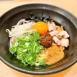 大人のまぜそば1辛(くねくねラーメン 大須万松寺店)