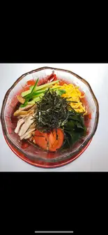 冷やし中華 醤油(博多ラーメン いち福)