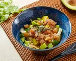 【定番人気!】マグロアボポキ丼(雑穀米)(青山レストランWAZU(和’s))