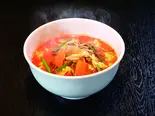 ユッケジャンスープ(焼肉彩伽亭)