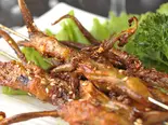 鴨舌小串・8本(小尾羊 薬膳しゃぶしゃぶ 巣鴨店)