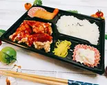 ヤンニョムソースの唐揚げ弁当（ご飯大盛り無料からあげボンボン駒川店）