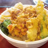 かき揚げ丼 Vegetable Tempura Rice Bowl（蕎麦 絃）