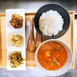 スープセット 〔スープ+おばんざい3品+ご飯〕（青鯛 Aodai）