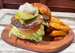 【1番人気 Top seller！】アボカドチーズバーガー Avocado Cheese Burger（Hamburger ＆ Sandwich base）