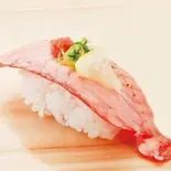 サーモン炙り（流れ鮨三代目おとわ三国店）