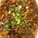 マーボー茄子（圓縁園飯店）