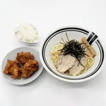 油そばセットA(油そばと唐揚げと追い飯)(油そば・まぜそば ロマン布施店)