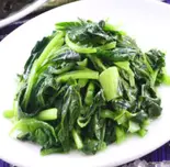 小松菜の炒め（南砂餃子坊）