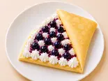 【濃厚ミルク】ブルーベリーホイップ（【贅沢クレープ】/とろける工房 Mellow - 薄皮）