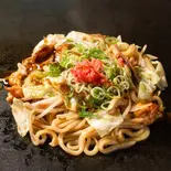 選べる焼きうどん（もんじゃ居酒屋 まつぼっくり 中百舌鳥店）