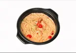 エビのトマトクリームパスタ（テイク＆デリバリー専門店 テイク）