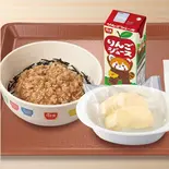 お子様とりそぼろ丼すきすきセット(すき家 福岡舞鶴店)