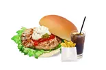 チキンバーガーセット/全粒粉バンズ（the 3rd Burger 新宿大ガード店）