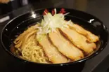 炙りしょうゆ油そば 並盛り Roast Pork Fillet Soy Sauce Oil Soba (Medium)（油そば春日亭錦糸町店）