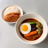 白身魚フライ2枚❗️フィッシュカレー（スープカレー FAT BAMBOO(ファットバンブー)）