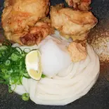 鶏天おろしぶっかけうどん(温 冷)（おうどん処たべよし）