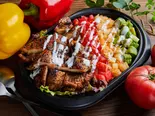 〝Mini〟スパイシー ケイジャンチキンオーバーライス(Vendor of NewYork ベンダーオブニューヨーク)
