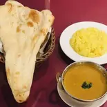 ナンカレーセット/NAN CURRY SET（インドレストランナマステディブルング）