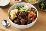 【高タンパク】牛ハラミのビビンバボウル Harami Bibimbap Bowl（【十八穀米＆美食美人】どんぶりde健康ごはん 幡ヶ谷店）