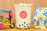 (COLD)ジャスミンミルクティ(タピオカふつう入)（TOKYO No.1 茶房(トウキョウナンバーワンサボウ)）