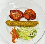 Sheek kabab chicken tikka set(シークカバブとチキンテッカセット)（ガネーシャ・ガル 代沢店）