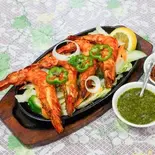 タンドリーエビ(4個) Tandoori Prawn (4 Pieces)（Kabita curry house ＆ spic mart）