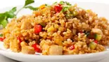 野菜フライライス(Vegetable Fry rice)（インド・ネパール料理 ロードブッダ 大森店）