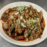 よだれ鶏(口水鶏)（麻辣刀削麺 森）
