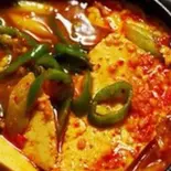 熟成キムチチゲ(ライス付き)（ハヌリ中目黒店）