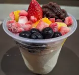 白うさぎちゃん ～シロクマくん風ミルクフローズン～（自家製ベビーカステラとアサイーボウルの店 Tiny Treats ●ひとくちの幸せ●）