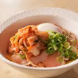 【漬け】鳥たたきとキムチの韓流丼（鳥たたき丼専門店 鳥姫）