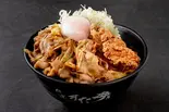 唐揚げ合盛りすた丼（伝説のすた丼屋 西宮店）