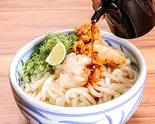 おろし鶏天生醤油【温・冷】(醤屋万吉のうどん)