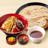 【満腹久セット】ざるうどん・鱚天丼（久兵衛屋 南与野店）