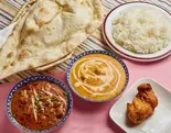 2カレーセット Two Curry Set（インド料理ルンビニ）