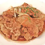 揚げ豚肉の甘酢炒め(东北锅包肉)（寛窄巷子）